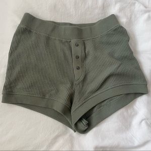 Zara Waffle Shorts